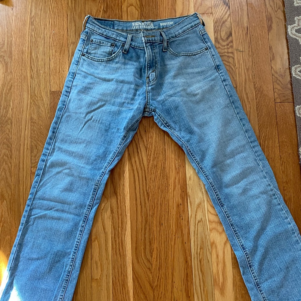 Levi vintage bootcut jeans low waisted